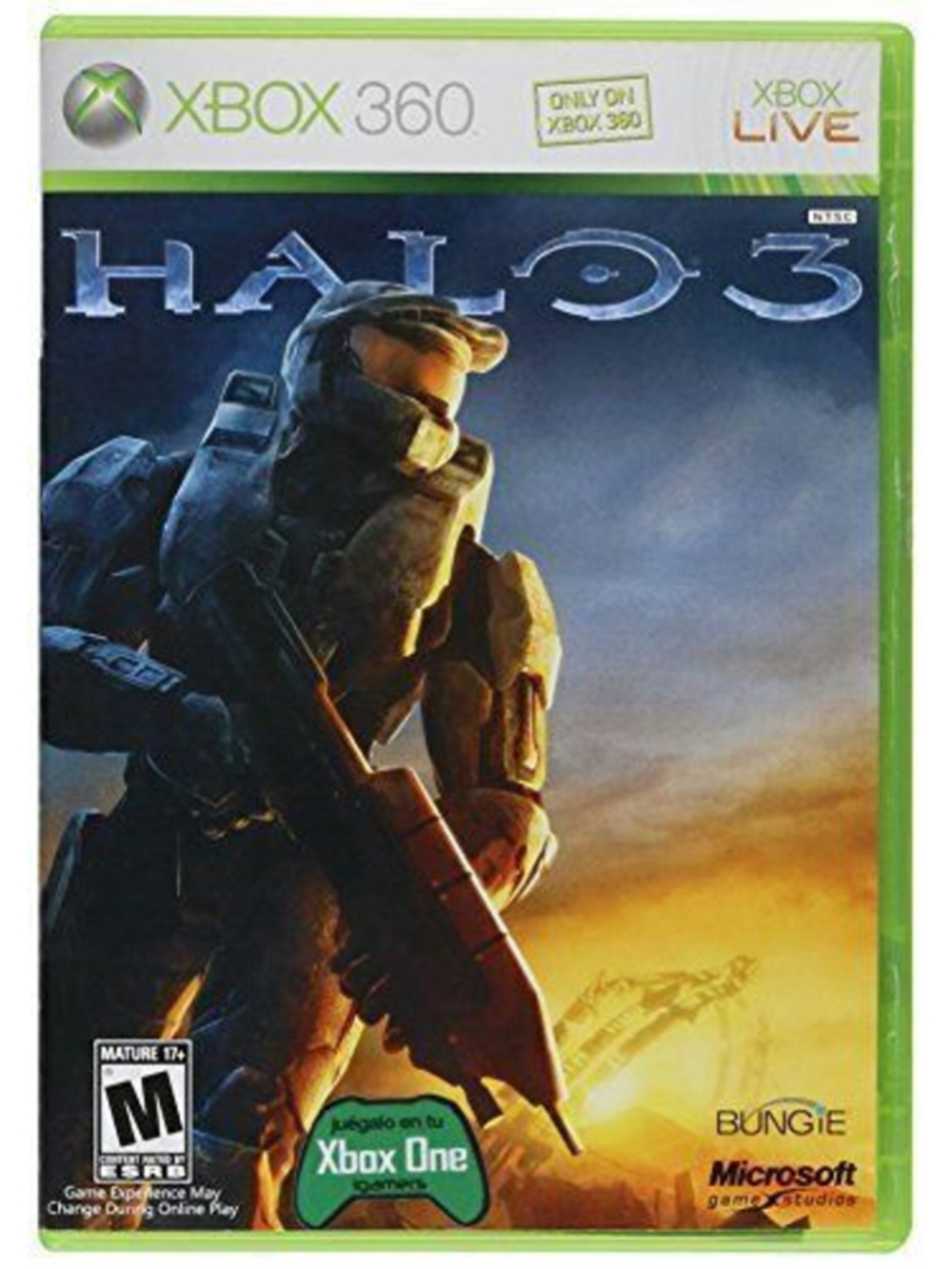Halo 3 (Xbox 360, 2007) Mature 17+ Manual and poster Included